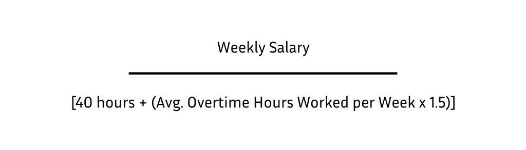 Salary to hour equation 