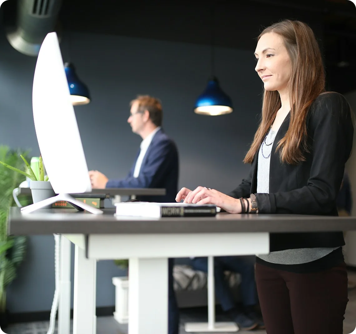 Women working in office