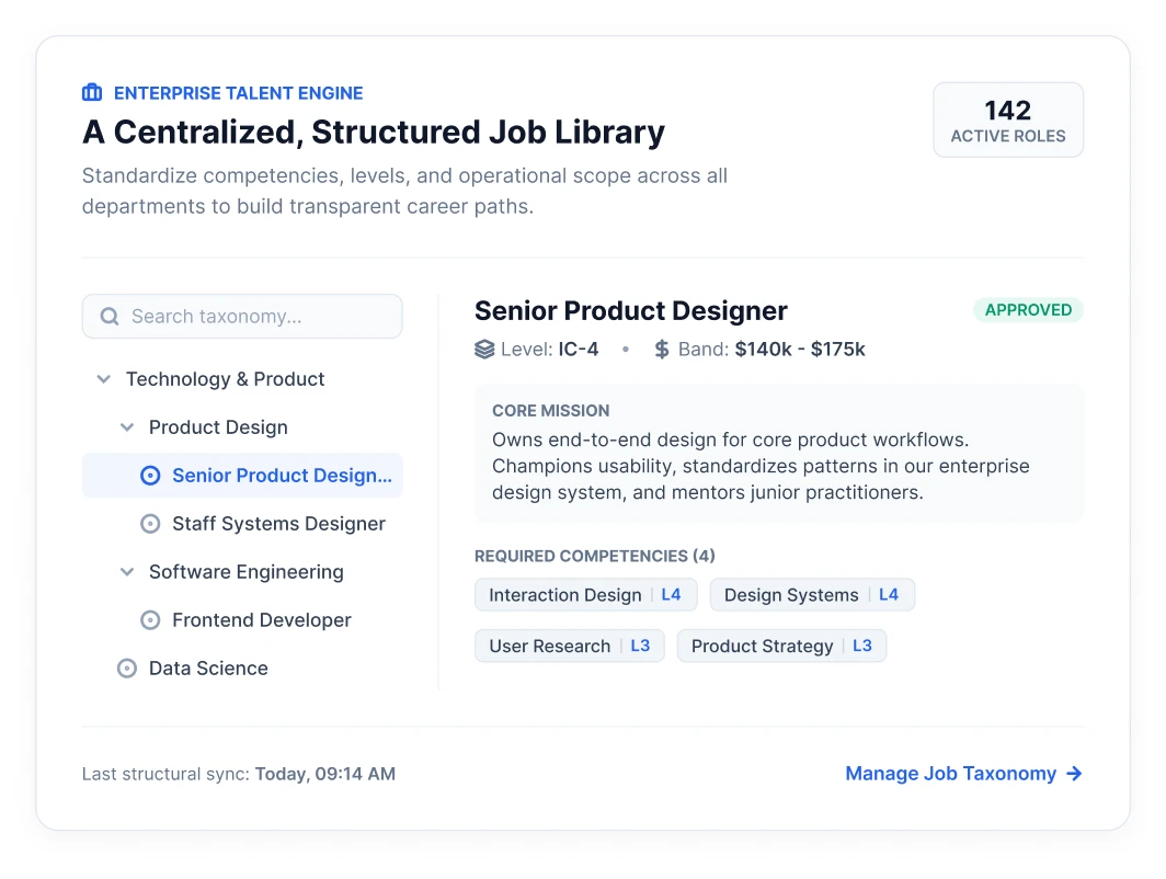 Enterpise Talent Engine Dashboard